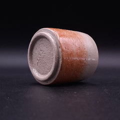 Handmade Stackable Ceramic Cup – Citrus-Peel Texture, 250 ml